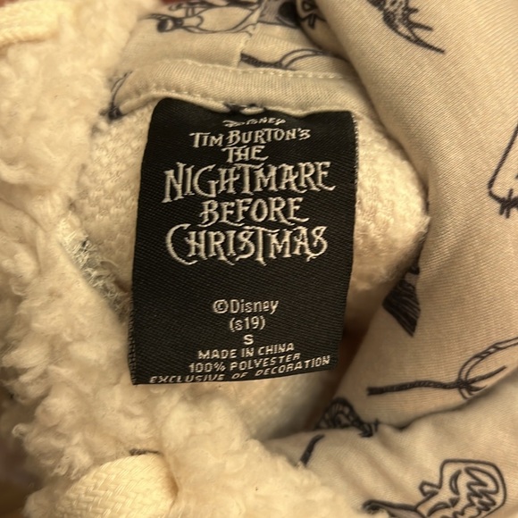 The Nightmare Before Christmas Fleece Women’s Hoodie - Size Small - Picture 9 of 9